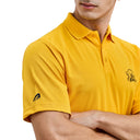 Official CSK Mens Polo T-shirt - Yellow