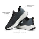 Ignitr Mens Running & Training Shoes - Black