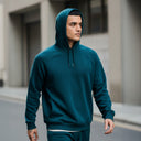 Men Green Trerrain Hoodie