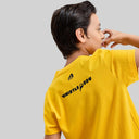 Official CSK Merch - Yellow Leo Print Kids T-Shirt