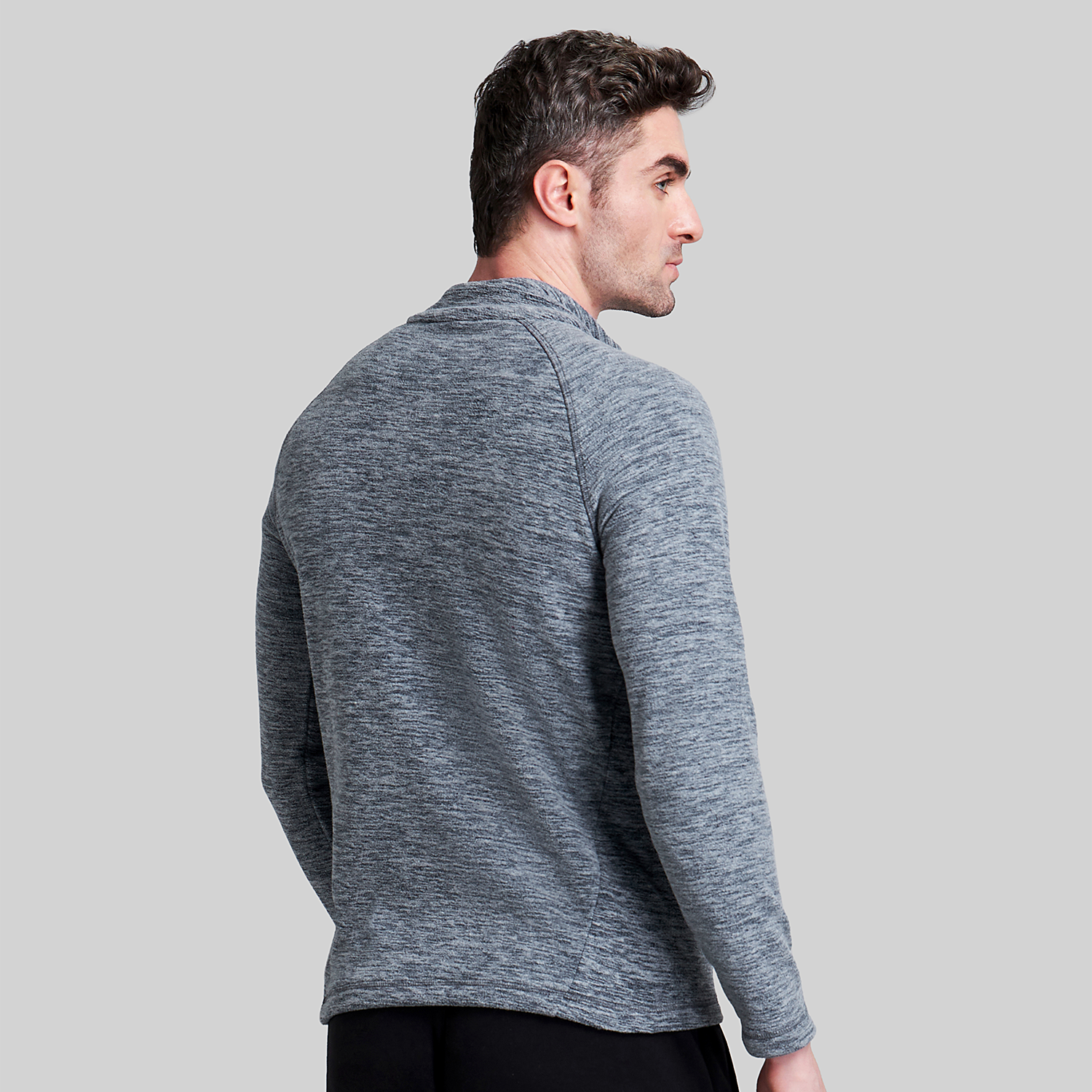 Mens Half Zip Sweatshirt Fleece