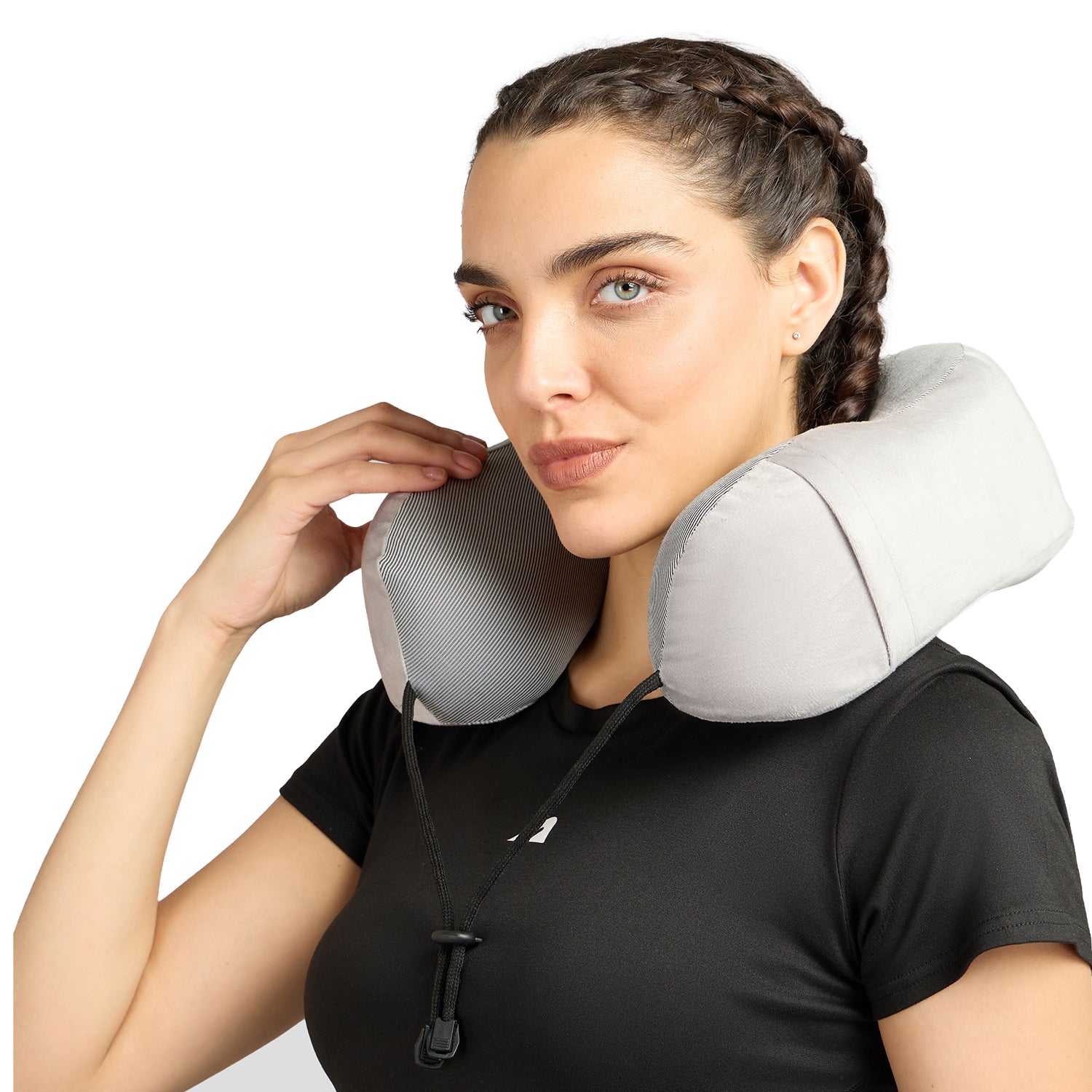 Neck Pillow for Travel - Grey