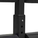 Sit Up Bar Stand - Black (Dual Suction)