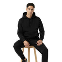 Men Jet Black Hoodie