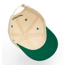 Washed Caps  White Green Gym Addict