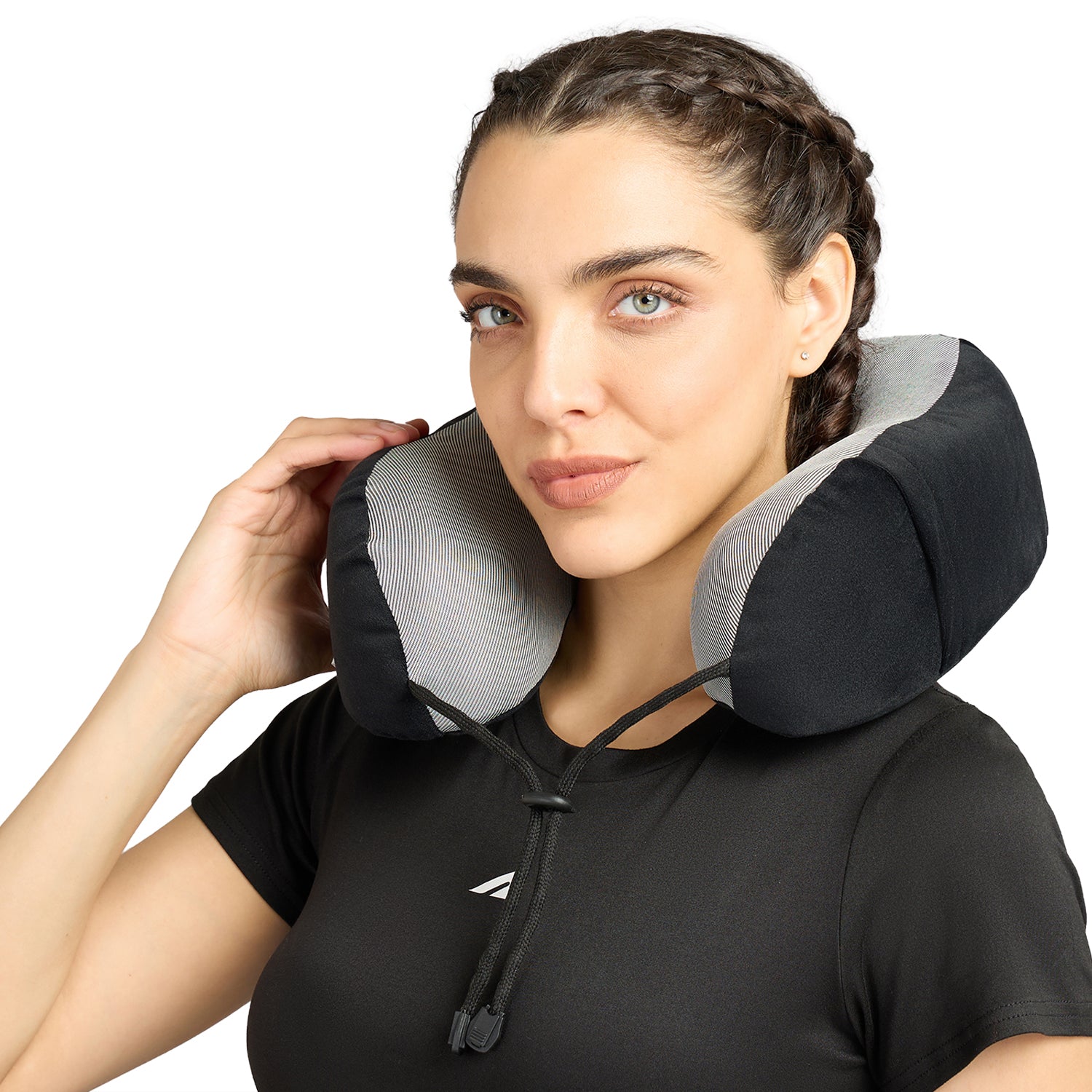Neck Pillow for Travel - Black