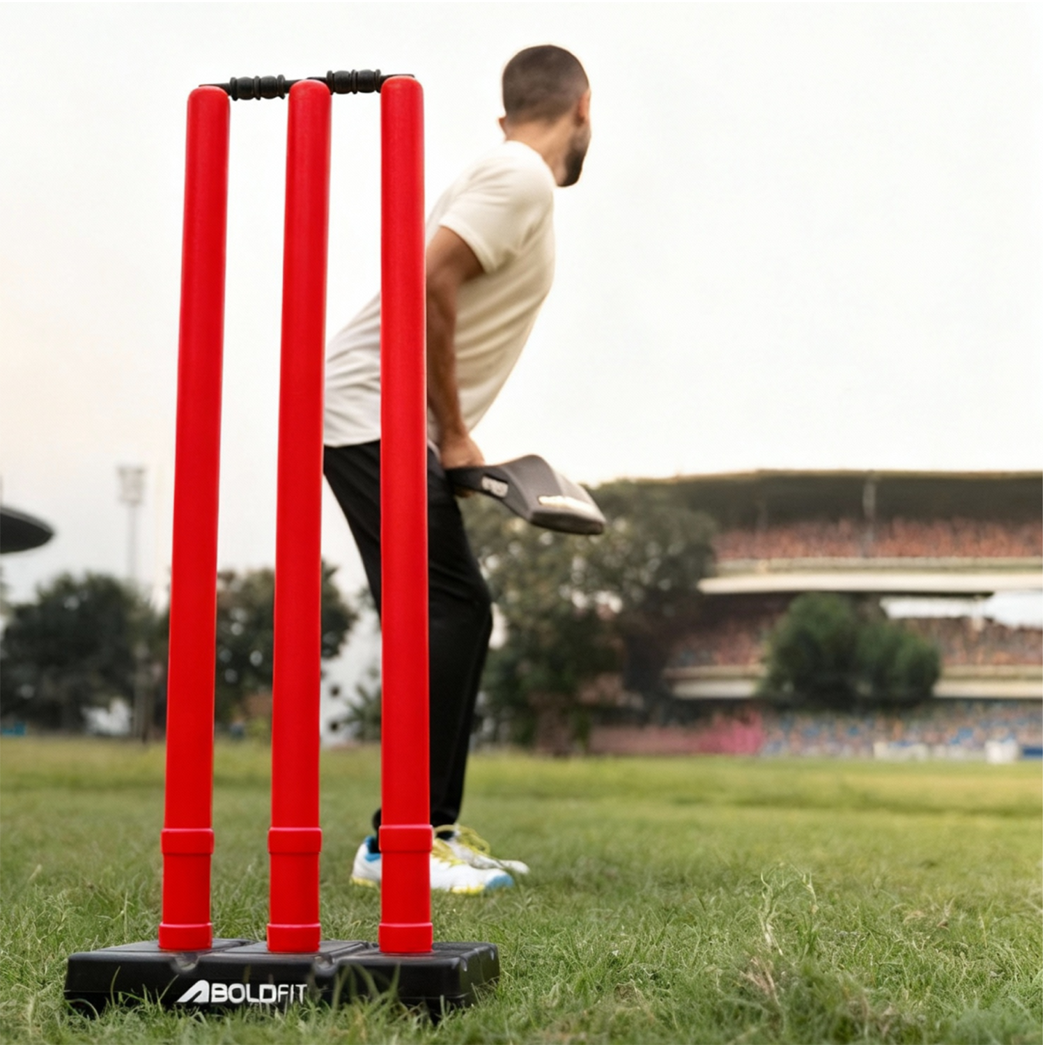 Cricket Stump - Wicket for Cricket Red