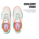 TurfPro Cricket Shoes - Mint-Orange