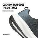 Ignitr Mens Running & Training Shoes - Black