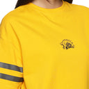 Official CSK Thala Womens Oversized T-Shirt - Yellow
