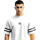 Official CSK Thala Mens Oversized T-shirt - White