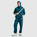 Men Green Trerrain Hoodie