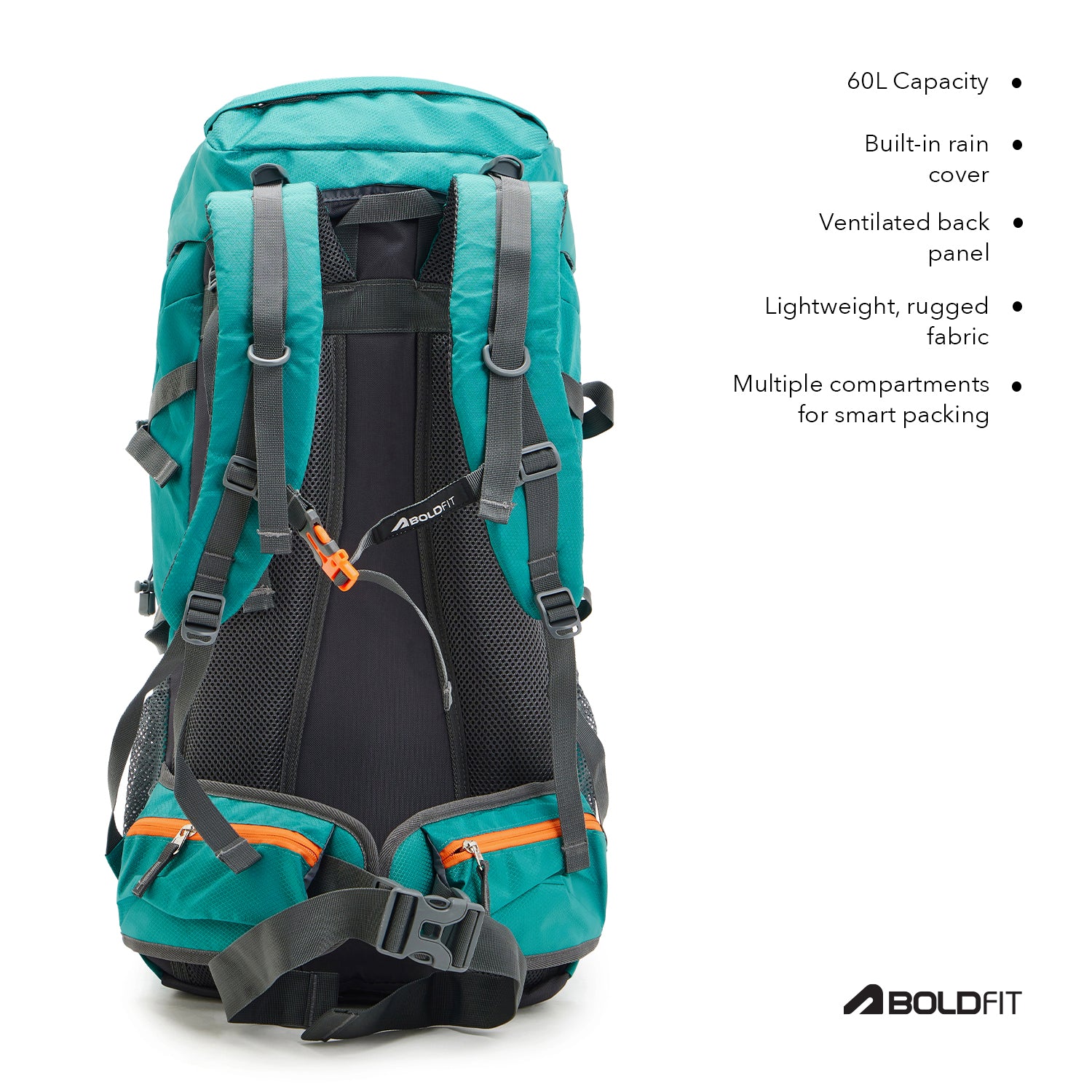Trail Max Rucksack 60L - Peacock Blue