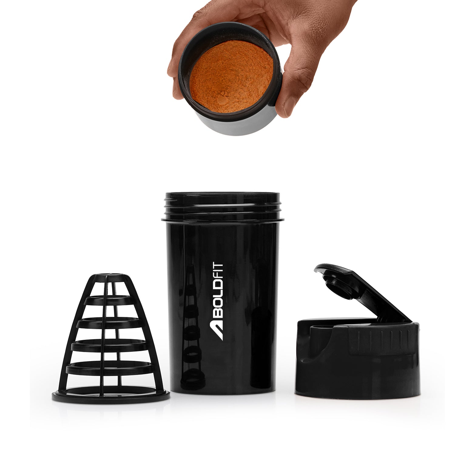 Cyclone Shaker 500ml - Black