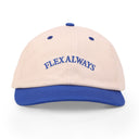 Washed Caps White Blue  Flex Always