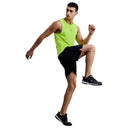 Mens Vest Combo - Black/Neon