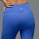Limitless Snatched Mid waisted ripped Leggings - BLUE