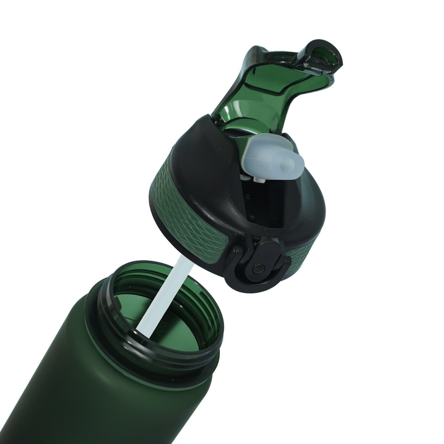 Aqua Motivational Bottle Hunter Green - 1L