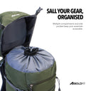 Summit Pro Rucksack 60L - Army green