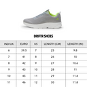 Walking Shoes Driftr Grey Neon