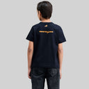 Official CSK Merch - Black-Orange Leo Kids T-Shirt Kids