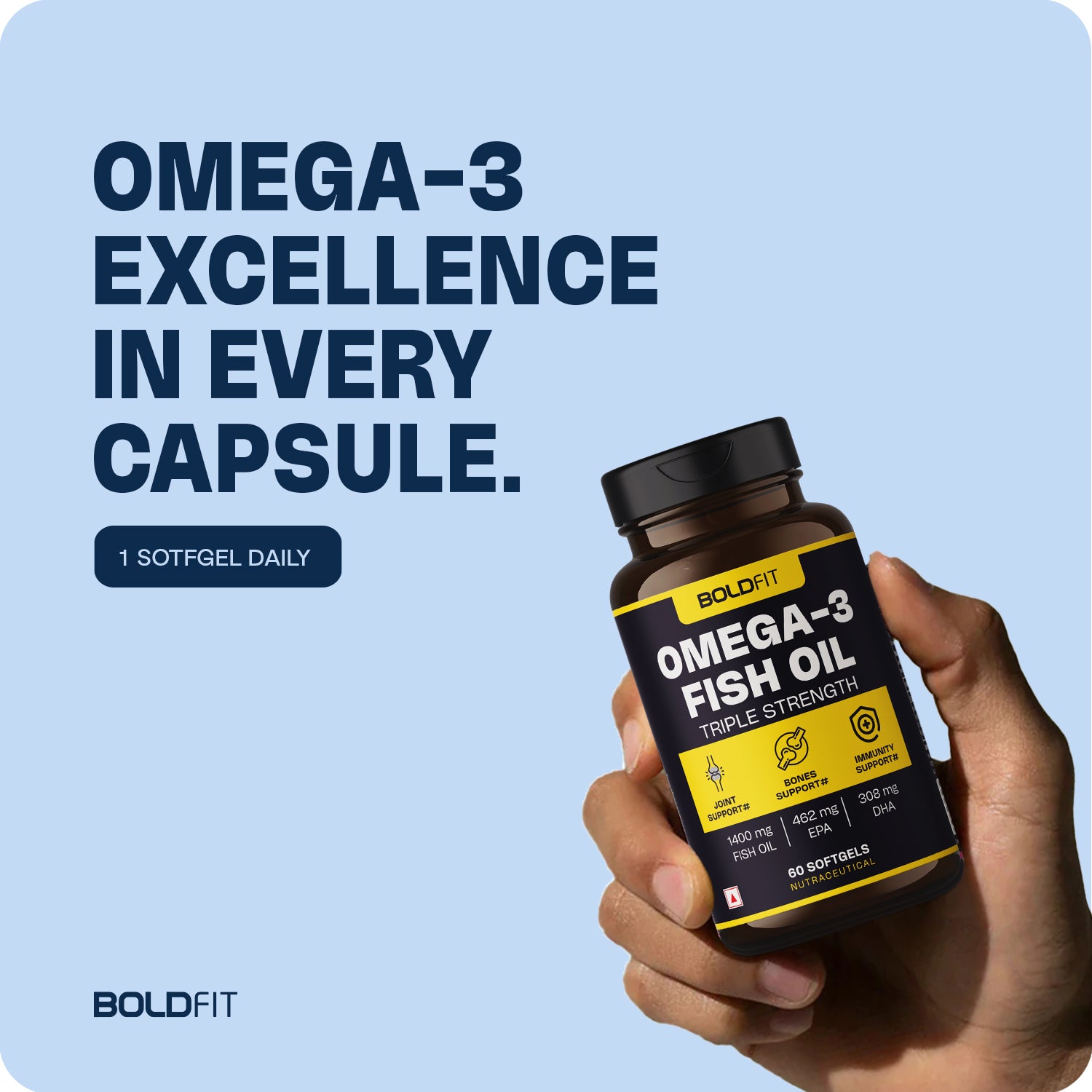Omega-3 Fish Oil Capsules