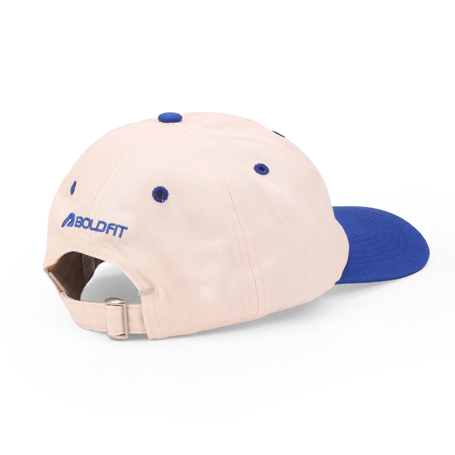 Washed Caps White Blue Peace & Pace – Boldfit