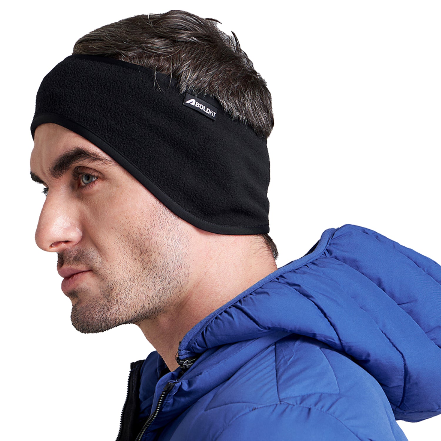 Ear Warmer Black - Polyester