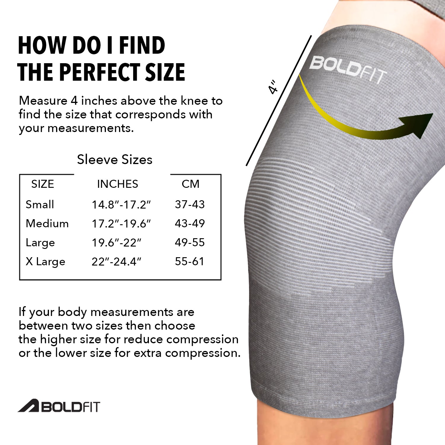 Classic Knee Sleeve - Grey