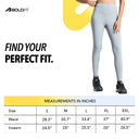 LIMITLESS NYLOFLEX HIGH RISE TIGHTS - Grey