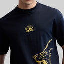 Official CSK Leo Men's Oversized T-shirt - Black