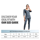Womens ThermaCore Thermal Pants - Grey
