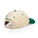 Washed Caps  White Green Dumbbells & Drama