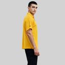 Official CSK Mens Polo T-shirt - Yellow