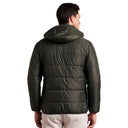 Sherpa Nylon Puffer Jacket -Olive