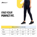 LIMITLESS NYLOFLEX HIGH RISE TIGHTS - Black