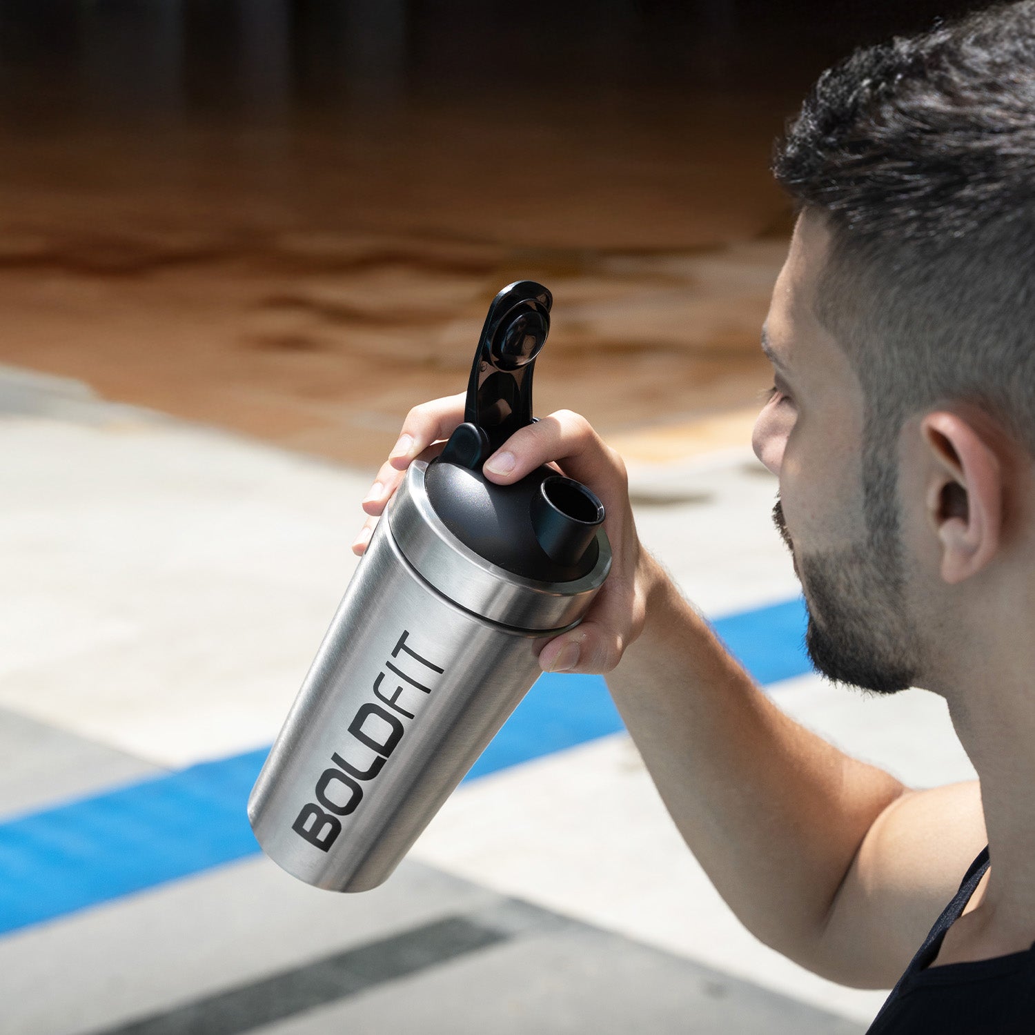 Steel Shaker Bottles for Gym 700ml