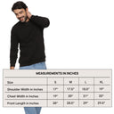 Half-zipper Sweatshirt for Men - Black