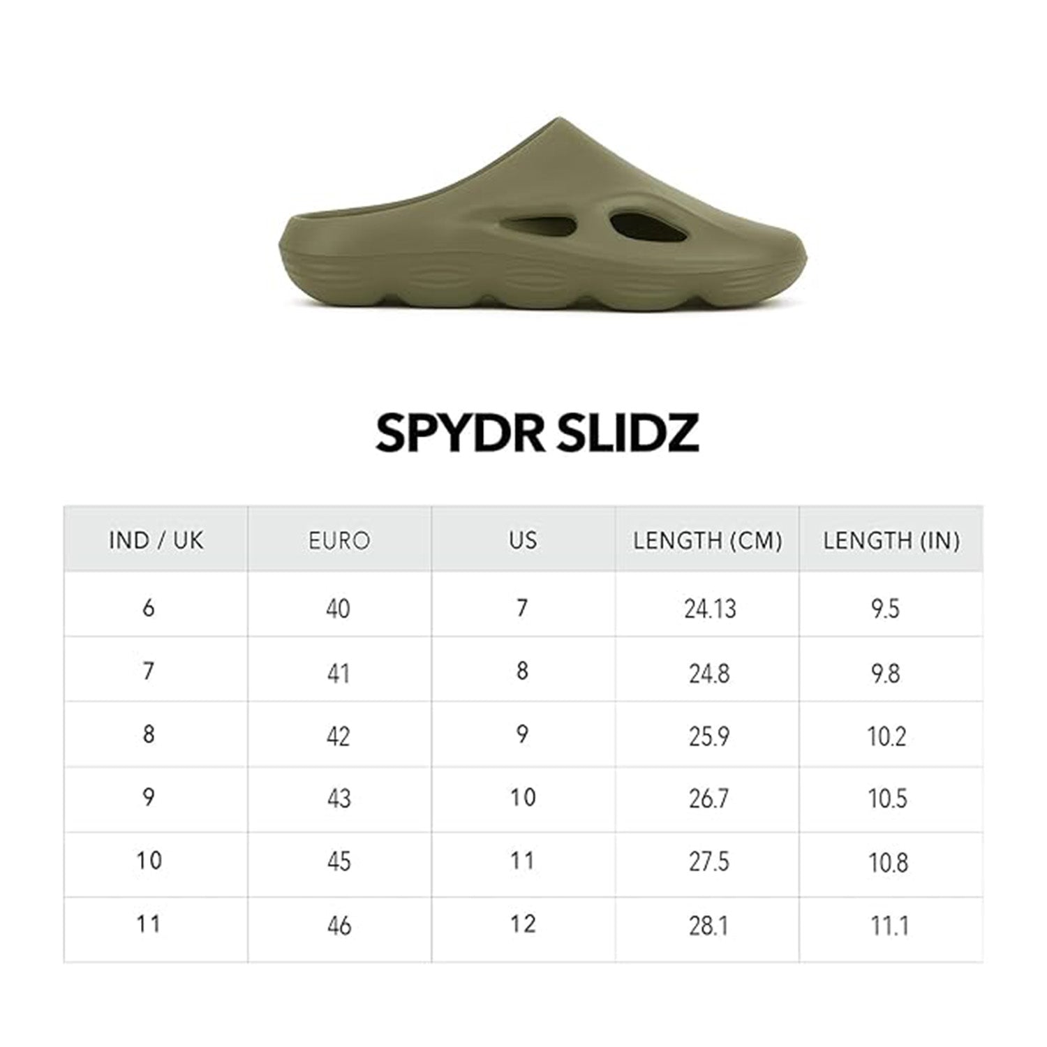 Footwear Men Spydr Slidz Eva - Olive
