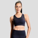 Limitless Womens Sports Bra - Black
