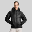 Polar Womens Puffer Jacket - Black