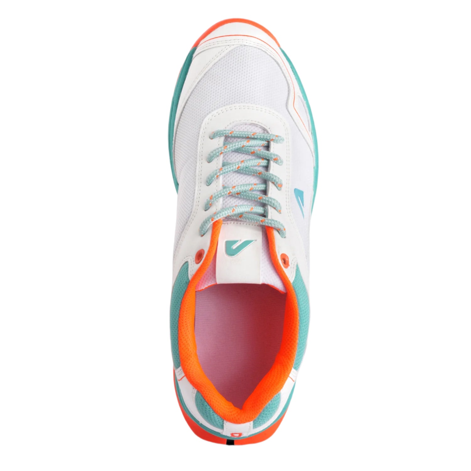 TurfPro Cricket Shoes - Mint-Orange