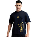Official CSK Leo Men's Oversized T-shirt - Black