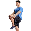 Intense Mens Tee - Melange Blue