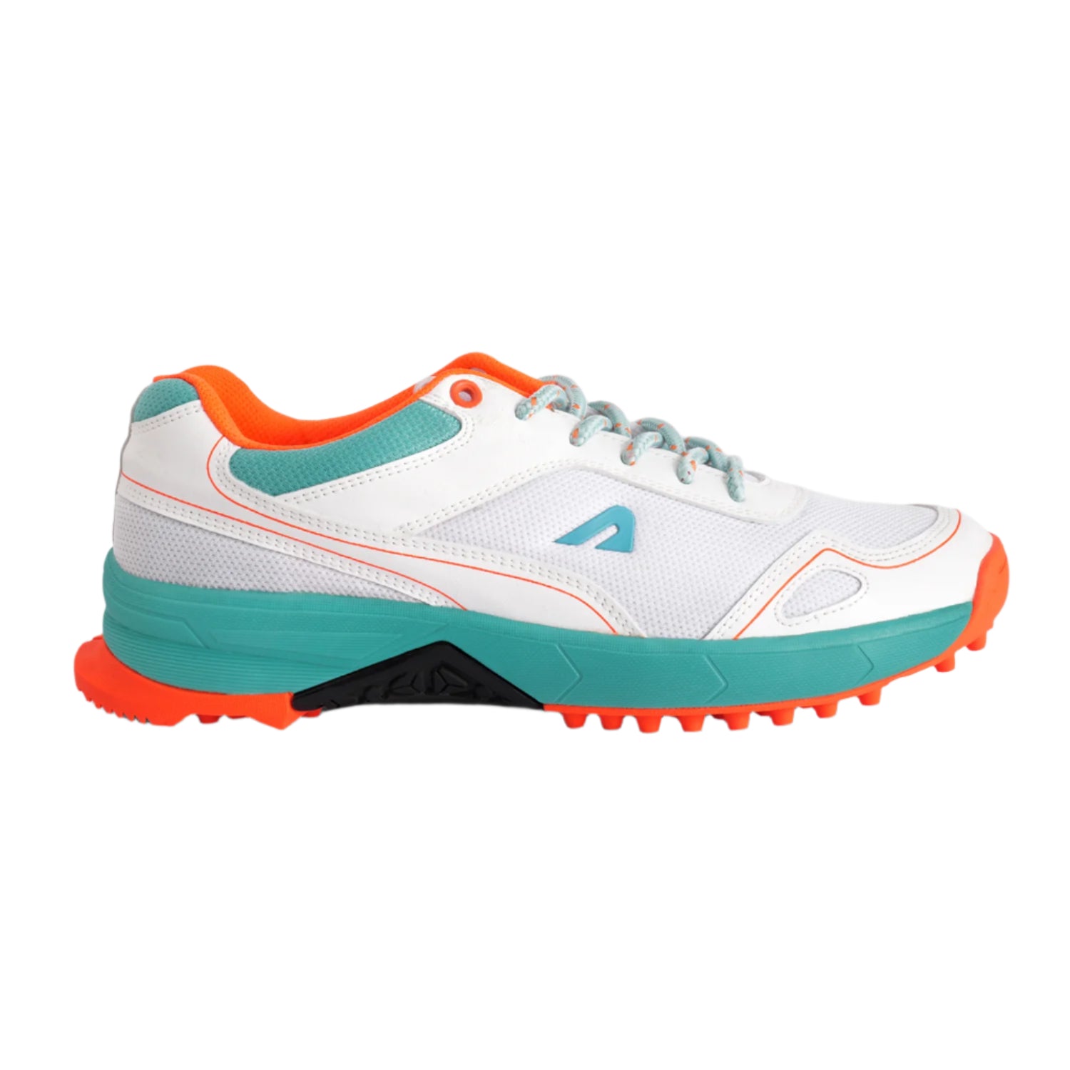TurfPro Cricket Shoes - Mint-Orange