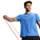 Intense Mens Tee - Melange Blue