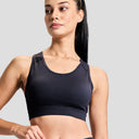 Limitless Womens Sports Bra - Black