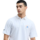 Official CSK Mens Polo T-shirt - White