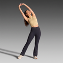 Flare Pants with Pockets- Black