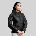 Polar Womens Puffer Jacket - Black